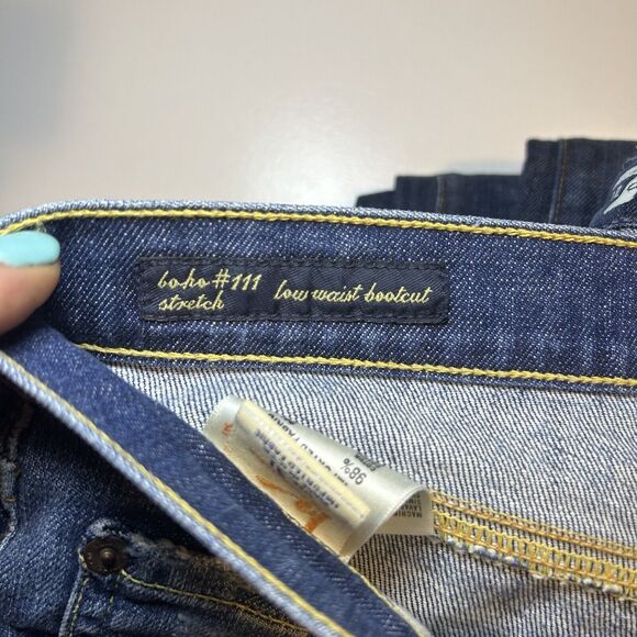 Citizens Of Humanity Boho #111 Stretch Low Waist Bootcut Jeans Size 31 Inseam 33 - Picture 7 of 10